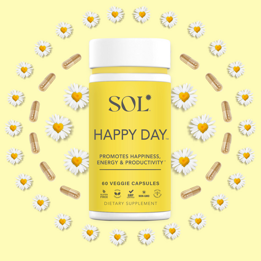 Happy Day - Herbal Dopamine Supplement - SOL Nutrition