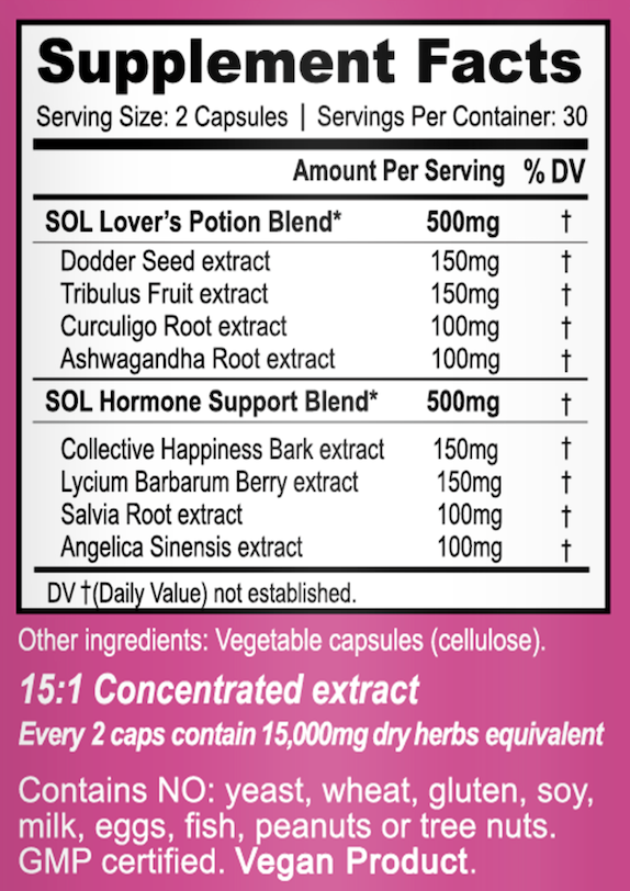 LOVER'S POTION