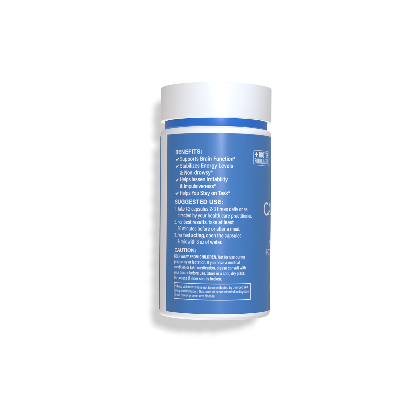 Calm Focus Supplement - benefits - SOL Nutrition