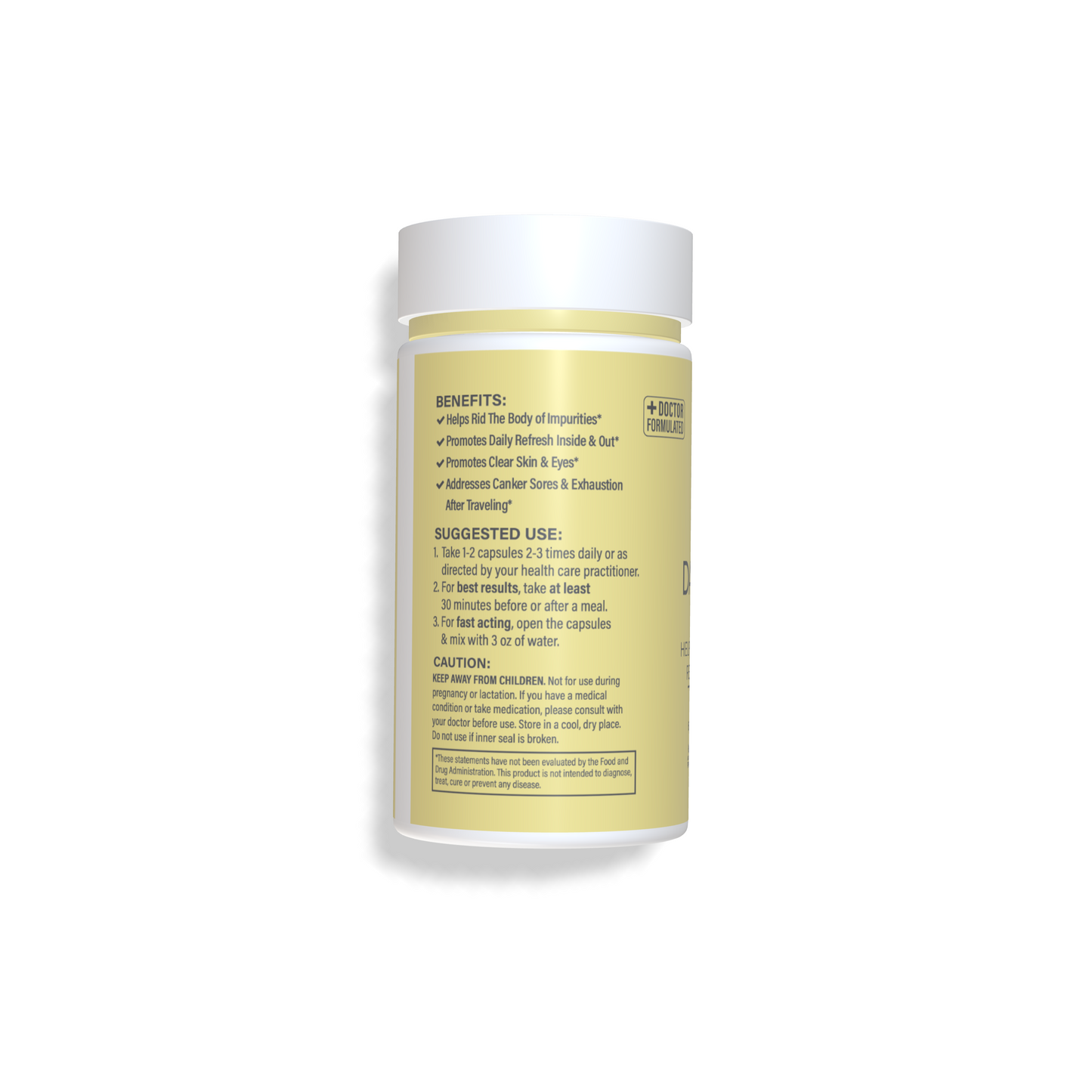 Daily Detox Supplements - Benefits - SOL Nutrition