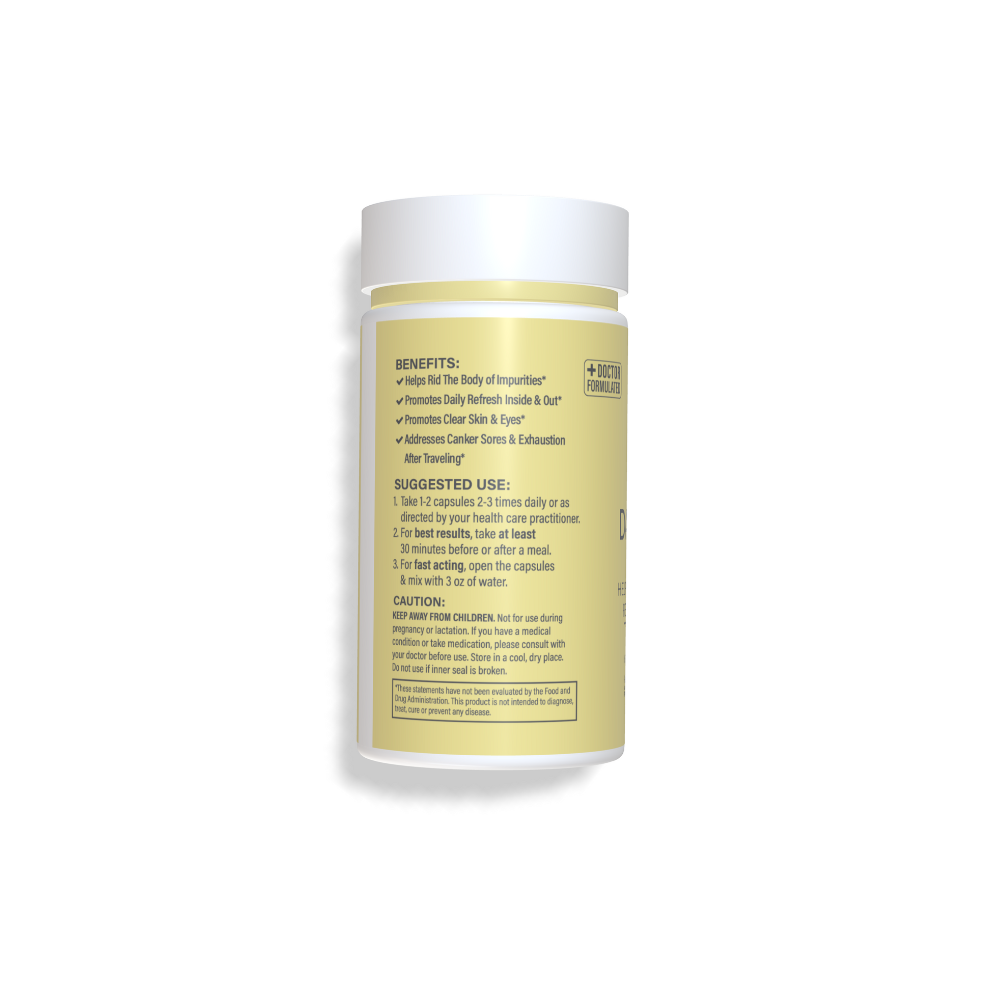Daily Detox Supplements - Benefits - SOL Nutrition