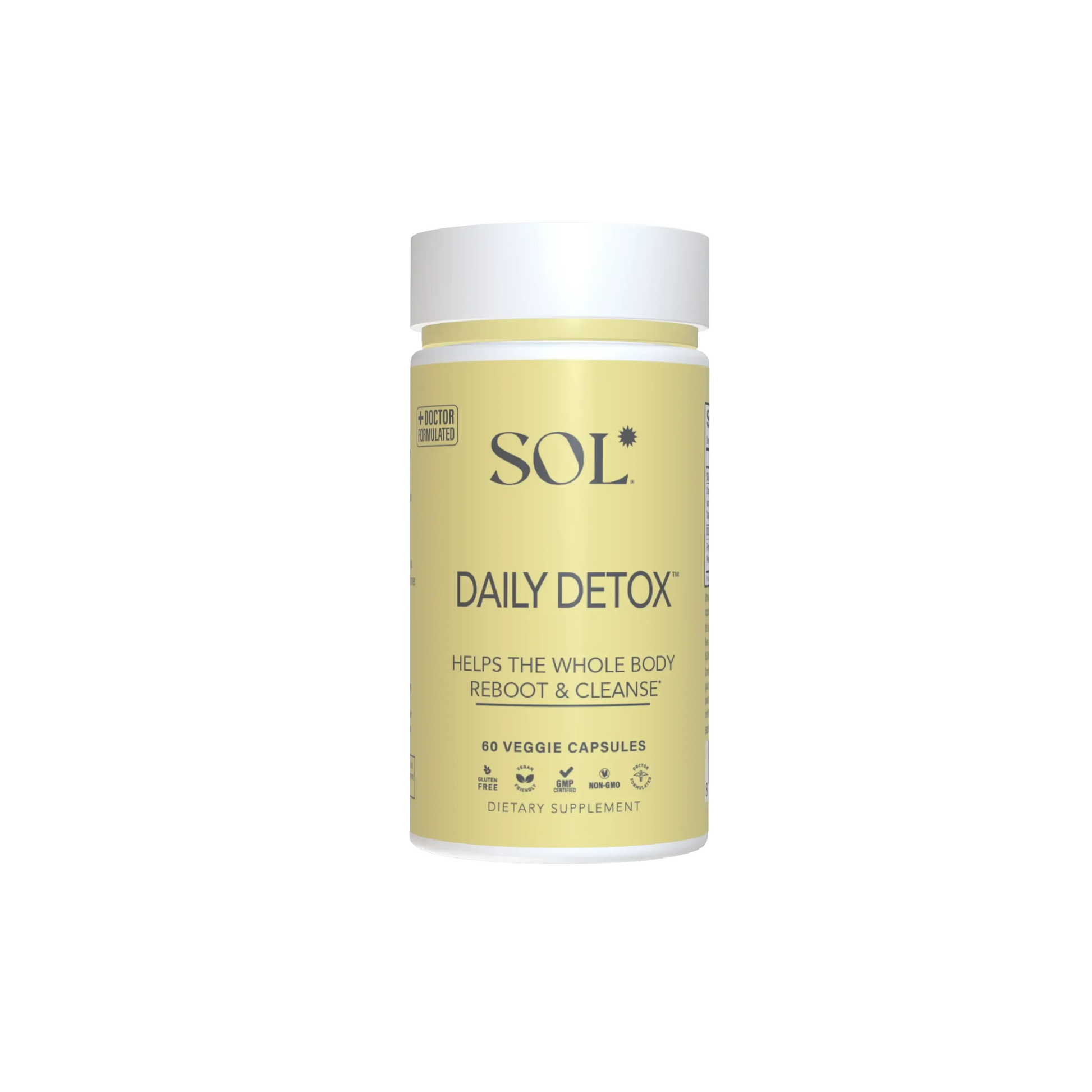 Daily Detox Supplements - SOL Nutrition