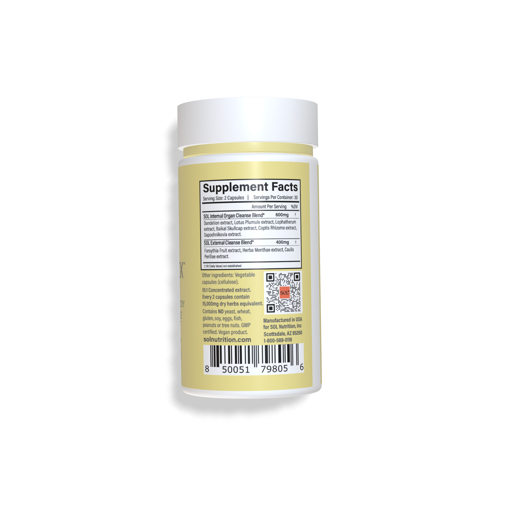 Daily Detox Supplements - Facts - SOL Nutrition