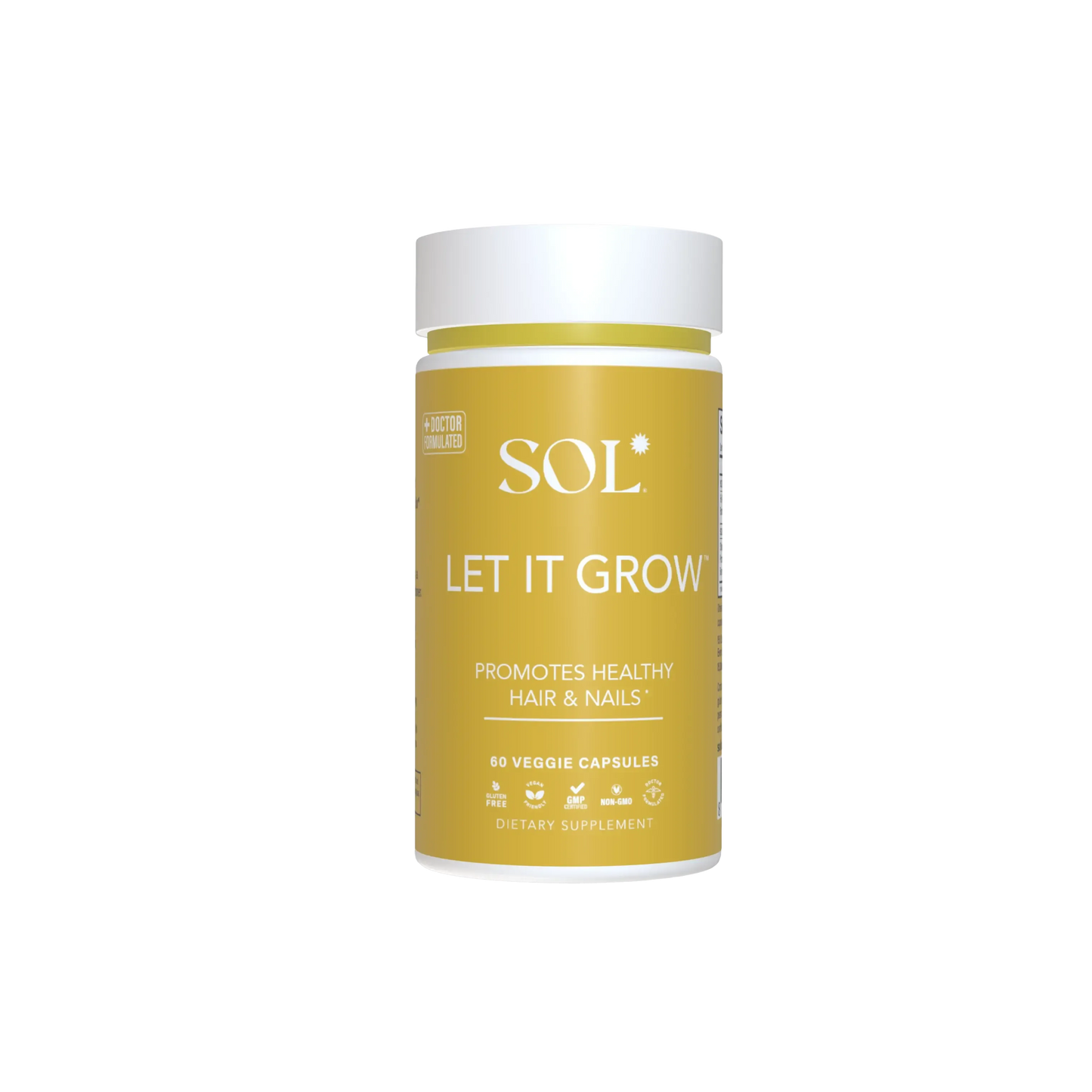 Let It Grow - Hair And Nail Supplement - SOL Nutrition