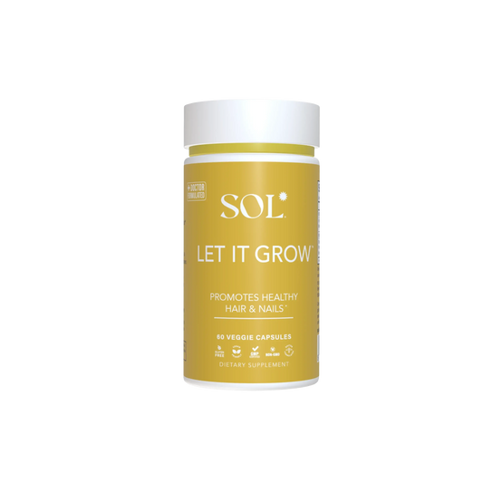 Let It Grow - Hair And Nail Supplement - SOL Nutrition