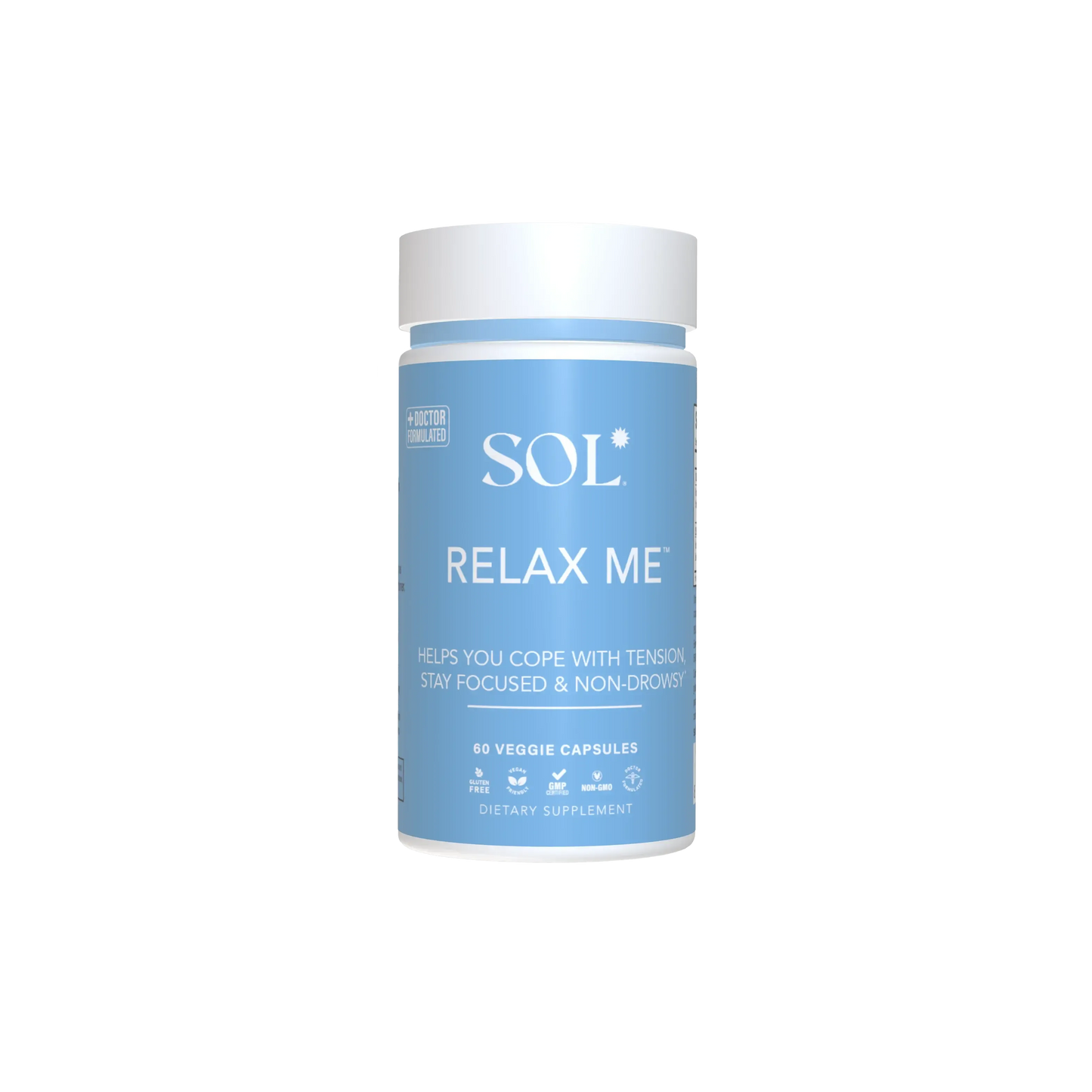 Relax Me Natural Supplements for Relaxation - SOL Nutrition