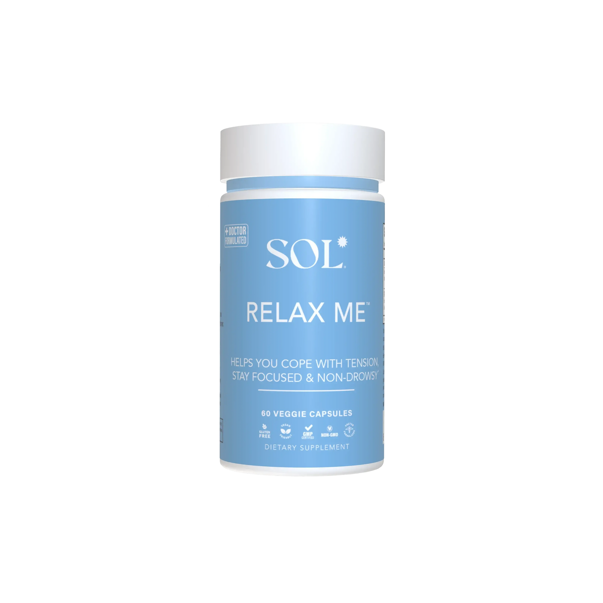 Relax Me Natural Supplements for Relaxation - SOL Nutrition