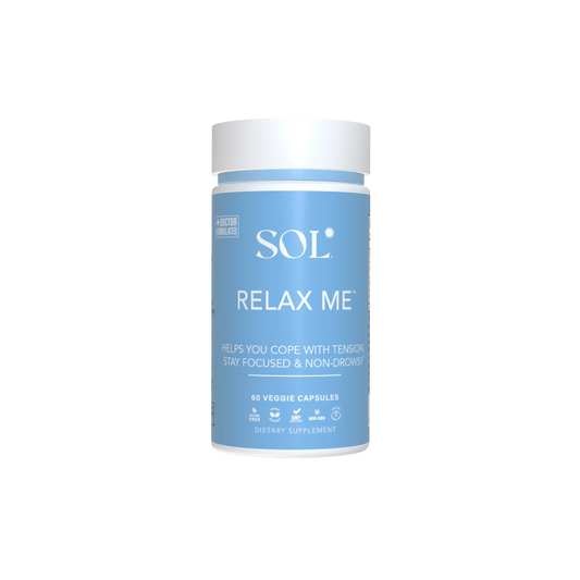 Relax Me Natural Supplements for Relaxation - SOL Nutrition