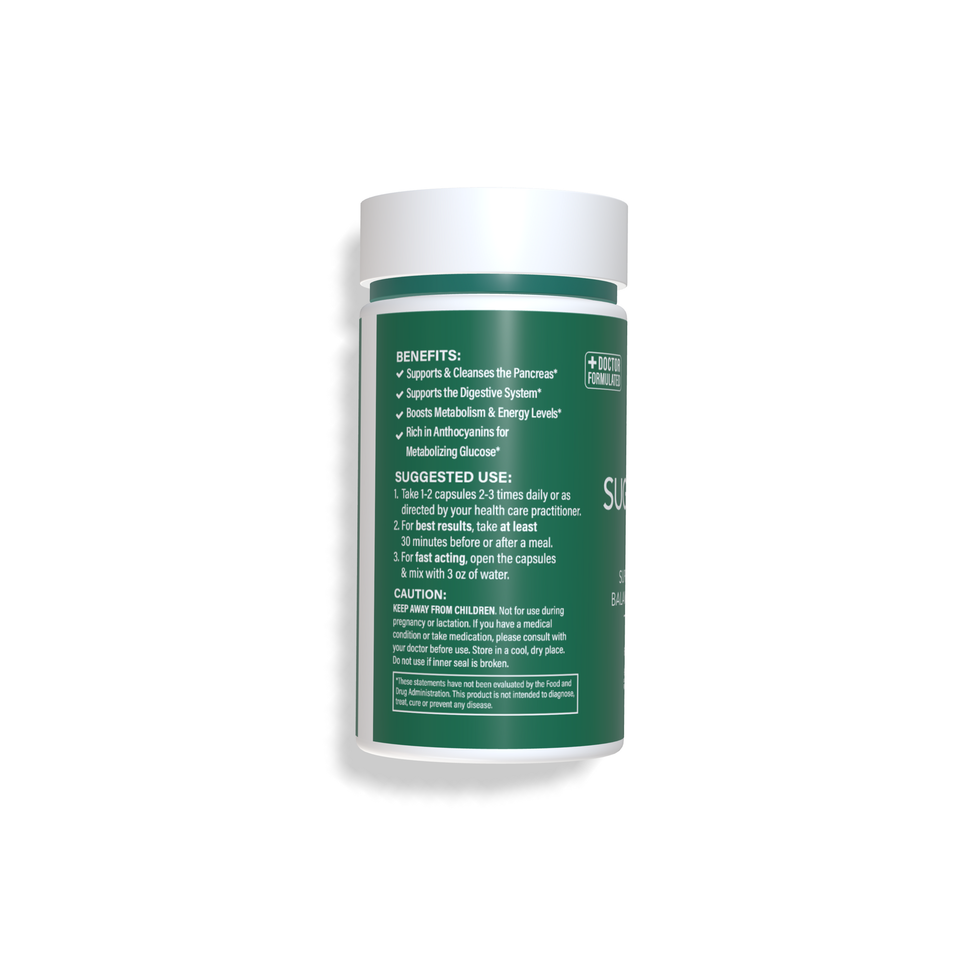 Sugar Down - Blood Sugar Support Supplement Benefits - SOL Nutrition