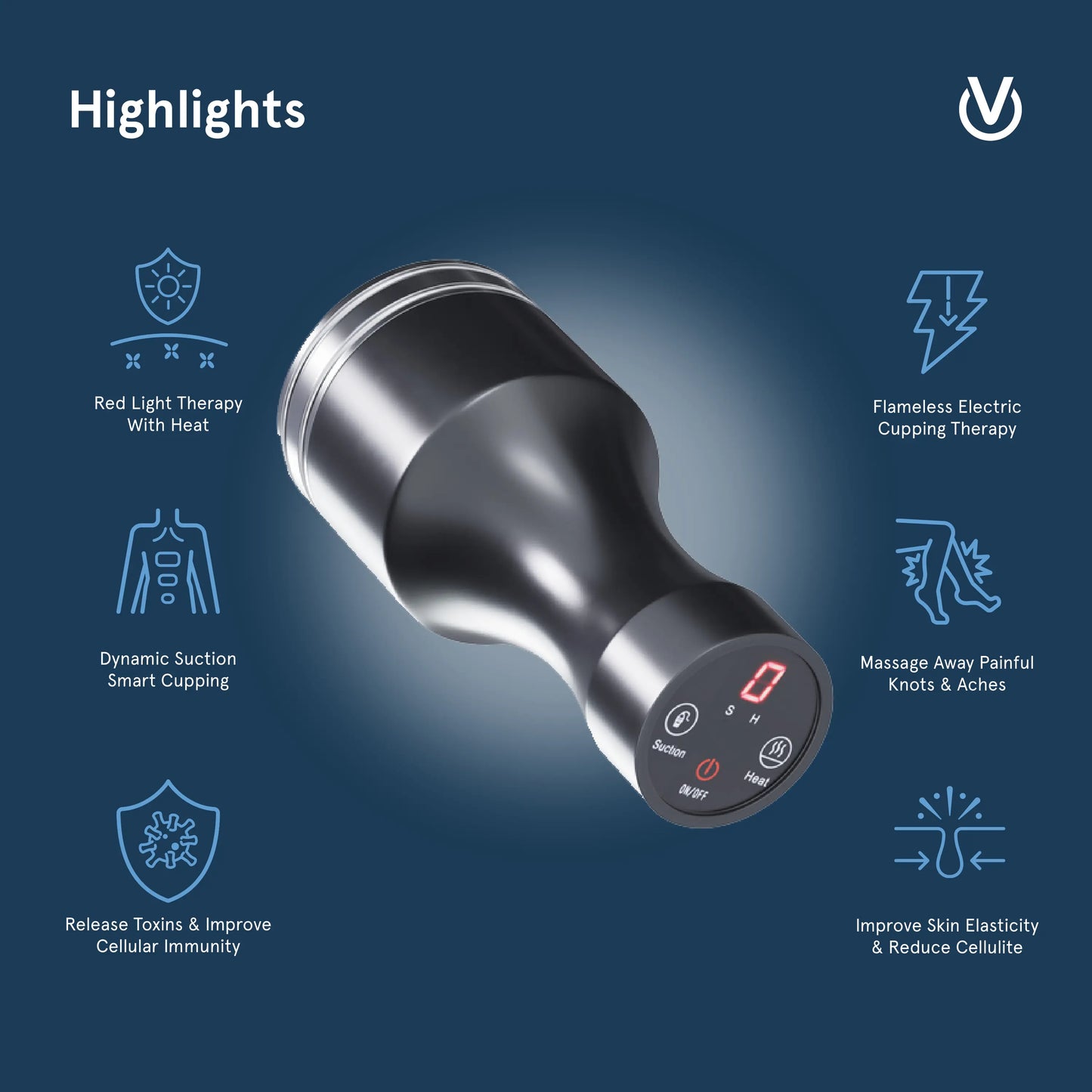 Vazo Slide: The Ultimate Smart Cupping Therapy Device