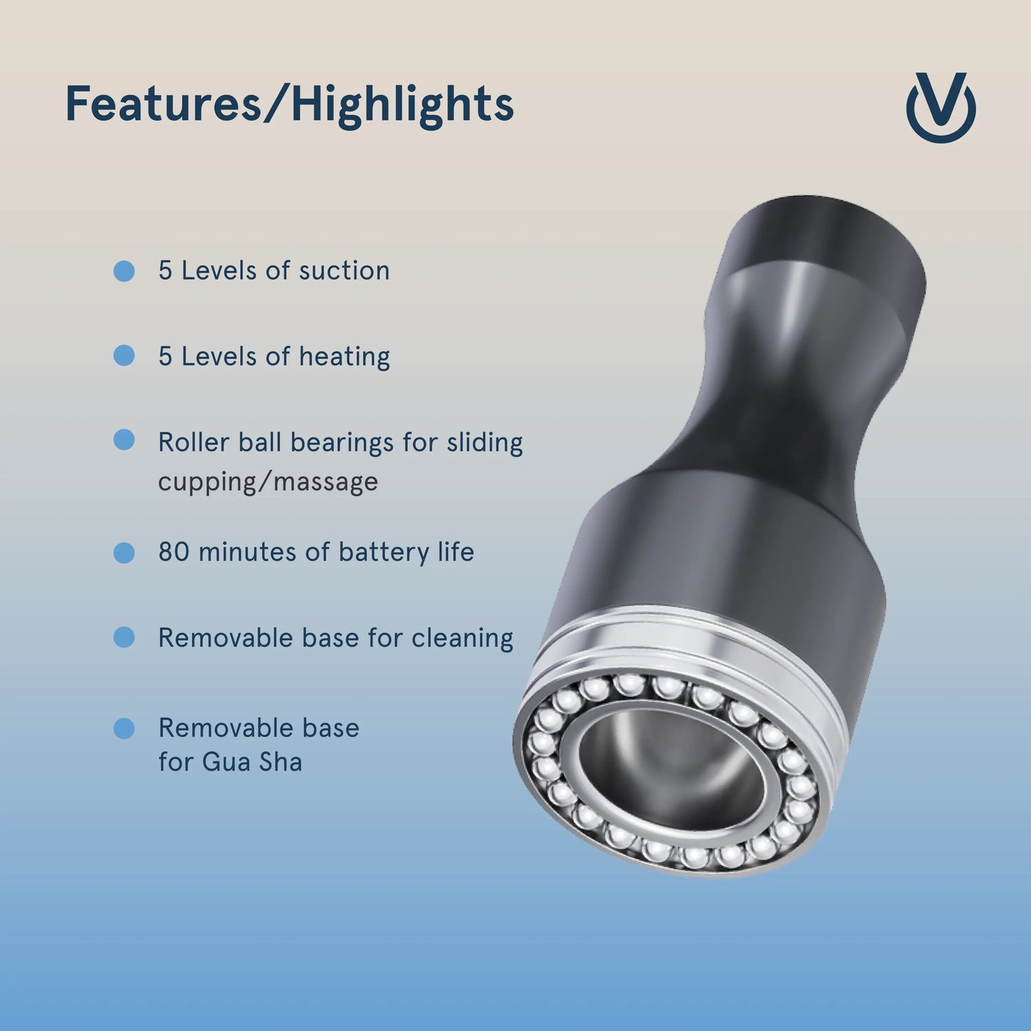 Vazo Slide: The Ultimate Smart Cupping Therapy Device