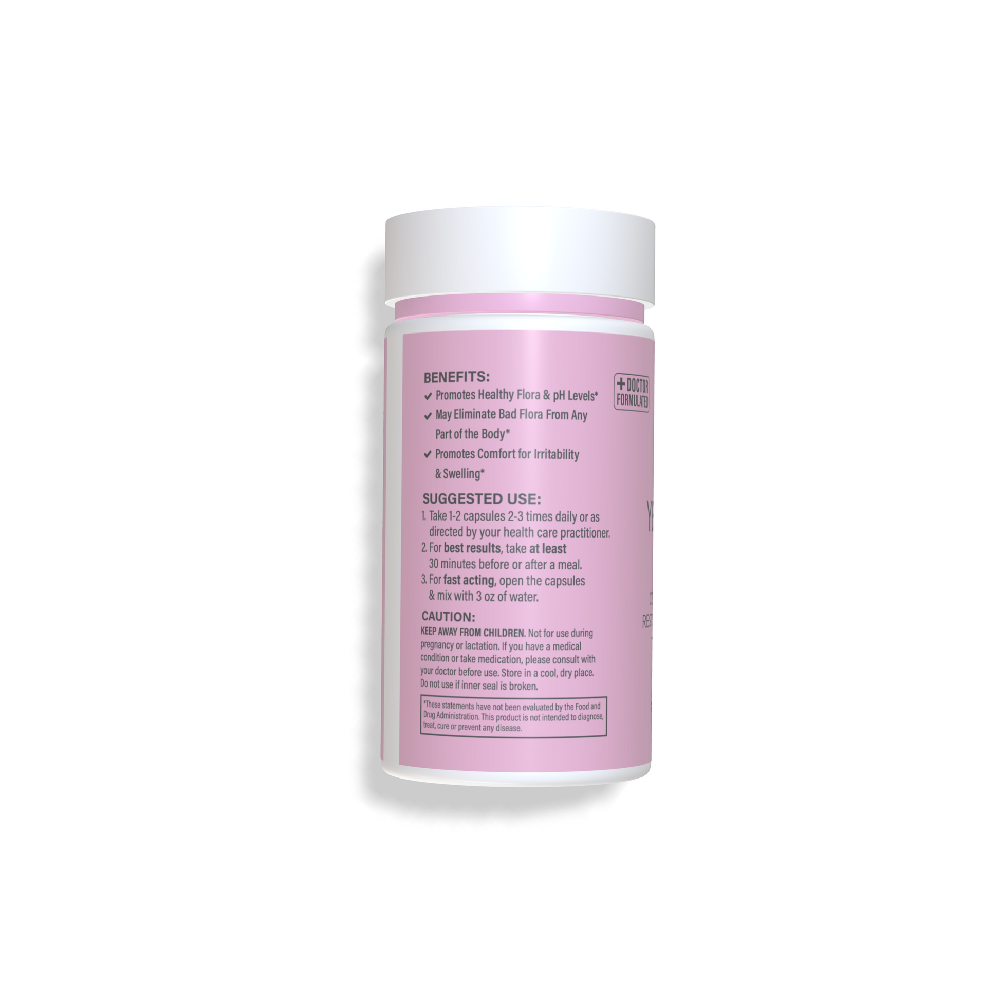 Yeast Away - pH Balance Supplement Benefits - SOL Nutrition